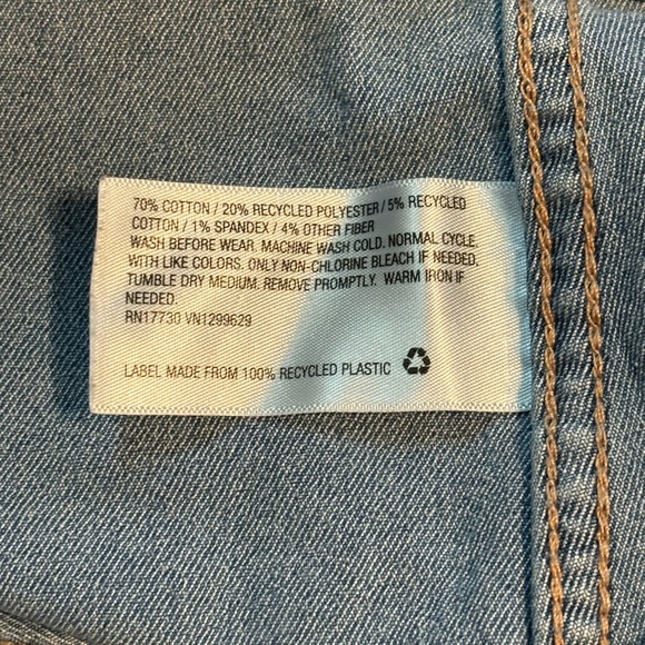 High wasted jean short shorts - Picture 6 of 6